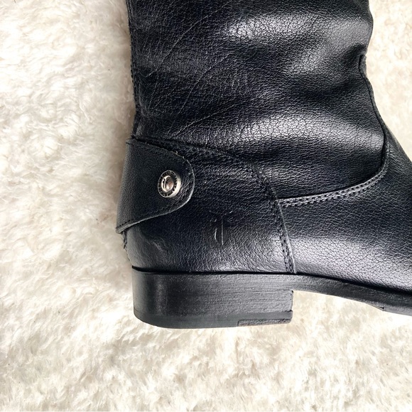 Frye Black Size 7 Melissa Back Zipper Boots - Picture 8 of 16